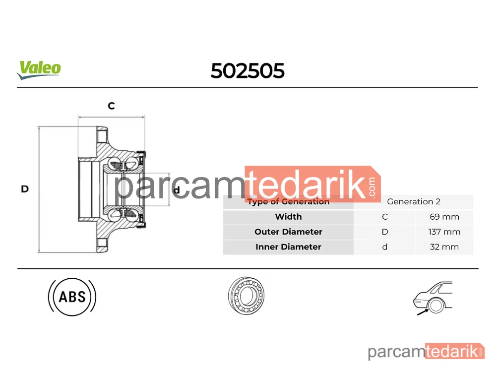 502505 | Poyra (Arka) — VW Touran, VW Jetta IV, VW Jetta III